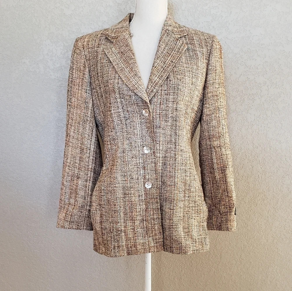 Vintage Hawksley & wight silk blazer size 6